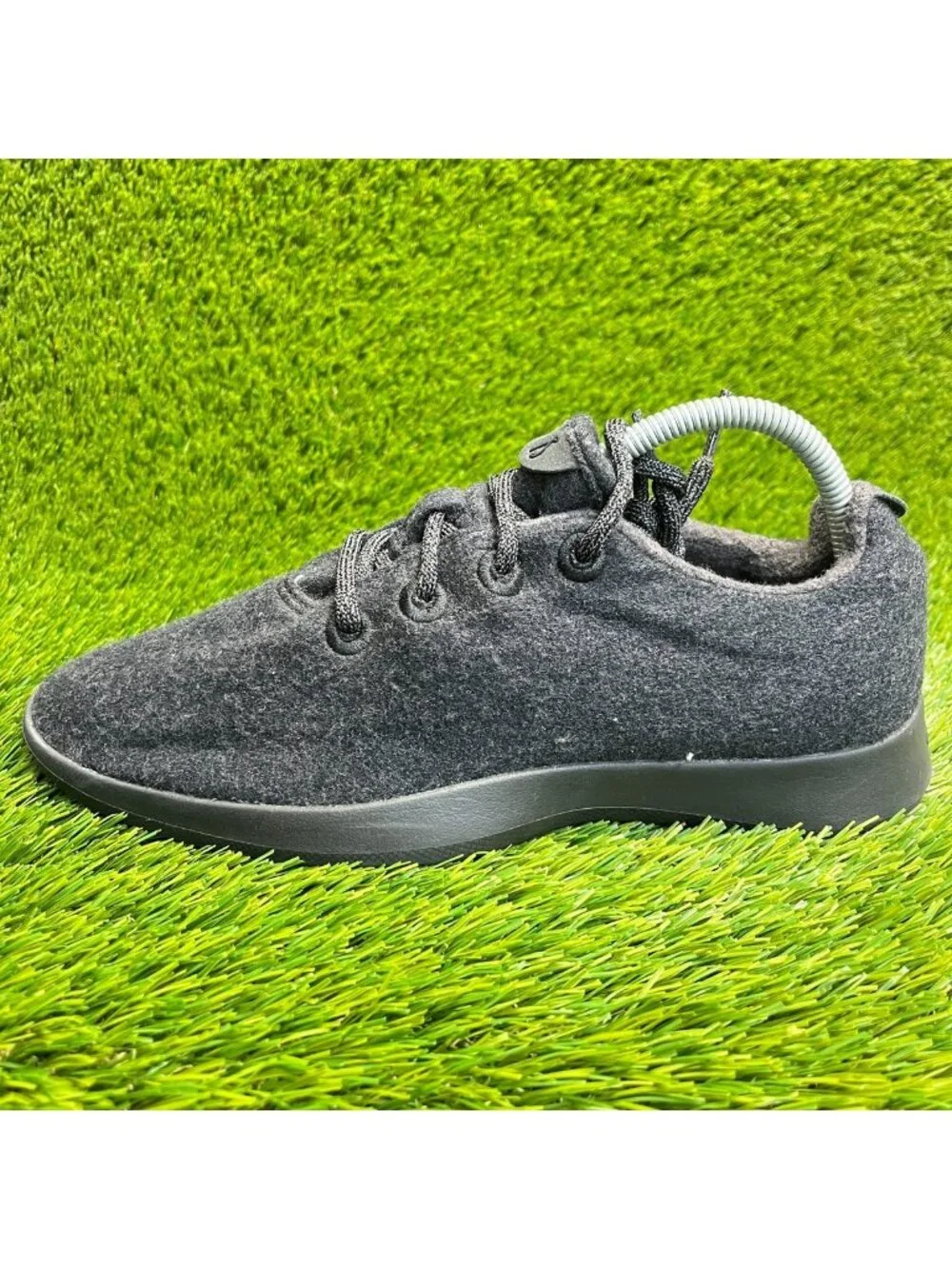 Allbirds Wool Runners Mens Size 9 Black Athletic Running Walking Shoes Sneakers
